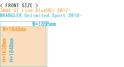 #3008 GT Line BlueHDi 2017- + WRANGLER Unlimited Sport 2018-
